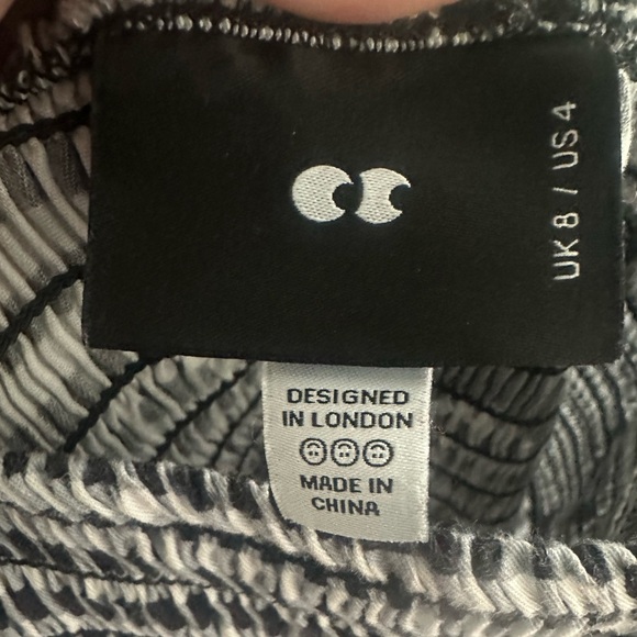 Lazy Oaf Happy Sad Gingham Shirred Dress - Picture 4 of 4